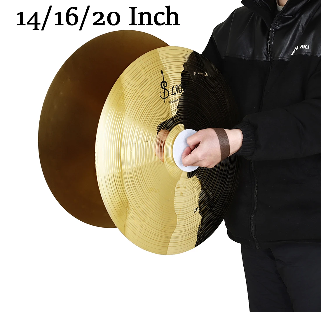14/16/20 Inch Cymbals Alloy Pair Cymbals Percussion Musical Instrument