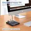 USB 3.0 External Blu-ray Player 7-in-1 Multifunctional CD DVD BD Bluray Burner SD TF Card Reading Function Drive for Laptop PC 5