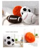 Basketball and Football-shaped Sports Plush Cushion Pillow Winter and Summer Style Gift for Boyfriend and Fan 2