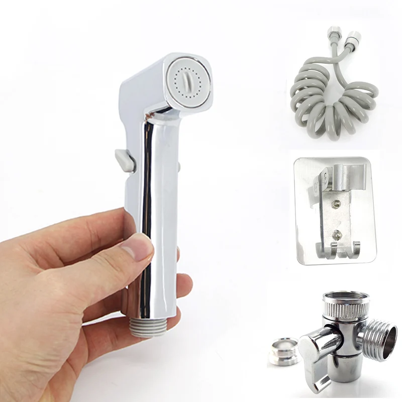 水流制御遮断バルブ、真鍮製調節可能水圧レギュレーター、ハンドヘルドシャワーヘッドとビデスプレー用 真鍮製シャワーヘッドアーム切替弁 シャワーヘッド  ビデ スプレーヘッド 止水弁 5ピース水流制御遮断バルブ、ハンドヘルドシャワーヘッドと ビデスプレーヘッド用の ... 5ピース水流制御遮断バルブ、ハンドヘルドシャワーヘッドとビデスプレーヘッド用の真鍮調節可能な水圧レギュレーター