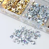 12 Color Gold Foils Gorgeous Nails Glitter Random Aluminum Flakes Paillette Chip Nail Design Shinny Sparkles Nail Art Decoration 5
