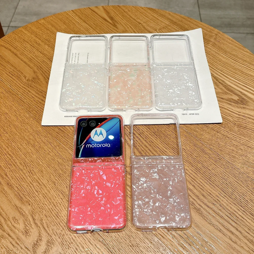 Translucent Shiny Shell Phone Case with Camera Protection