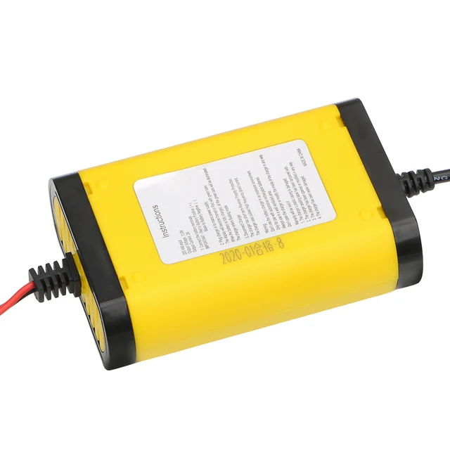 200ah 12/24v Lead Acid Battery With Adapter Full Automatic Auto