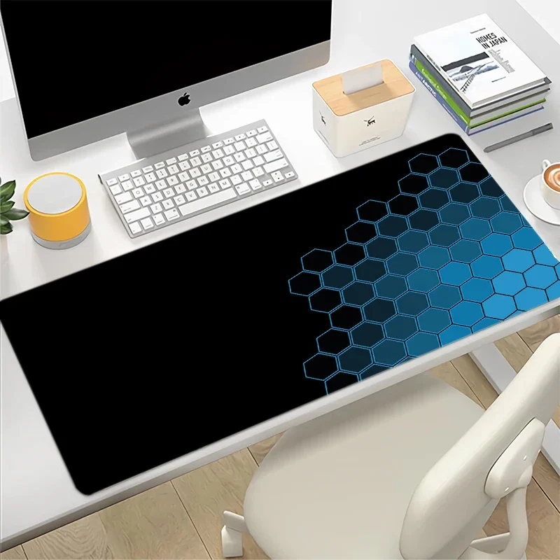 Geometric Gaming Mouse Pad Mousepad Estendido Computador Laptop Gamer Grande Anime Borracha Teclado Esteira de Tabela Acessórios