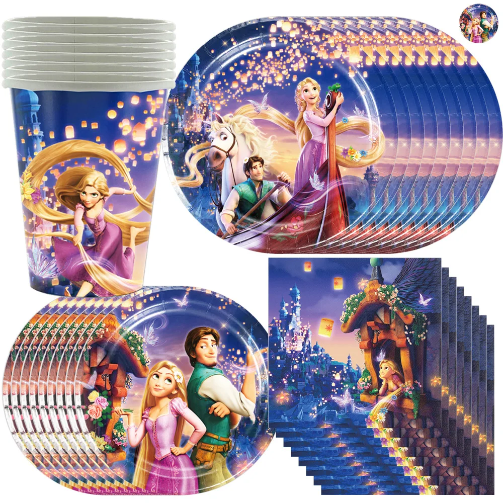 Lot De 48 Pièces Pour Fête D'anniversaire Barney - Assiettes, Serviettes, Invitations - Thème Jaune
