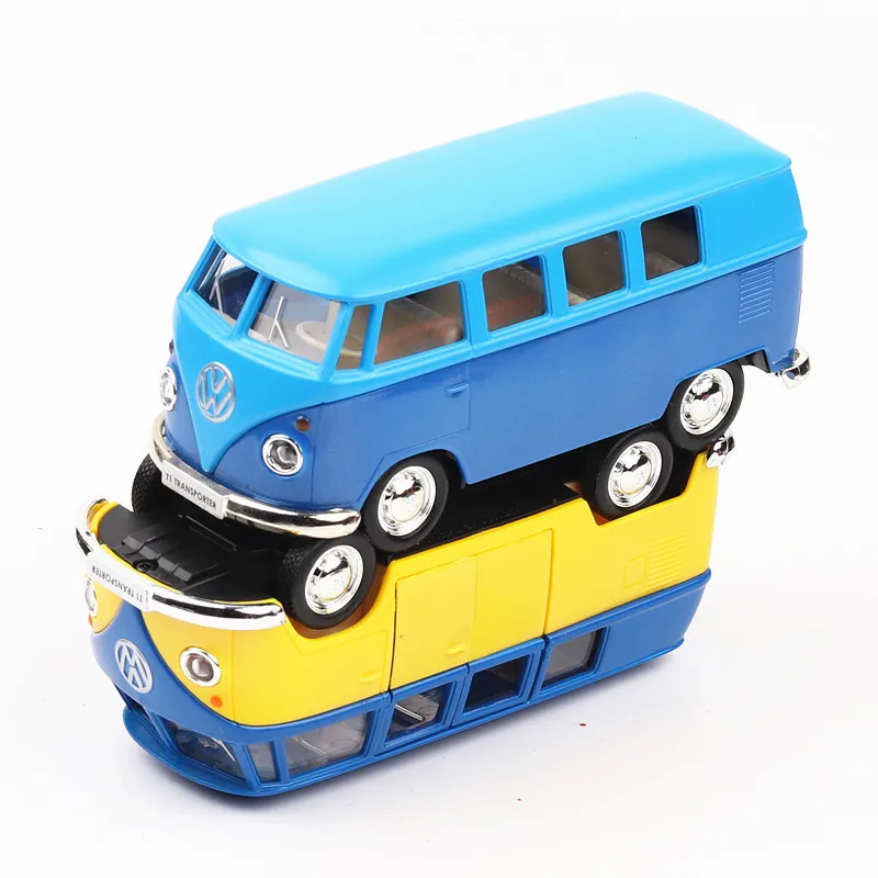 1/36 Volkswagen T1 Transporter Samba Bus RMZ CiTY 5'' Toy Car