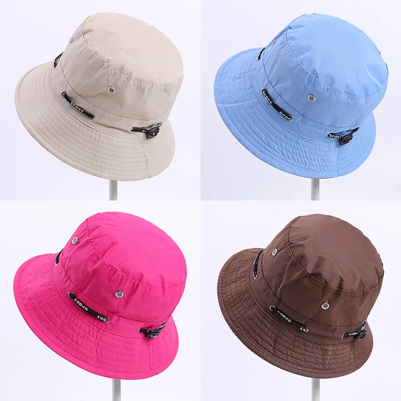 Sun Hats for Men Women Bucket Caps UPF 50+ Boonie Foldable UV Protection Hiking Beach Fishing Summer Safari Free Shipping