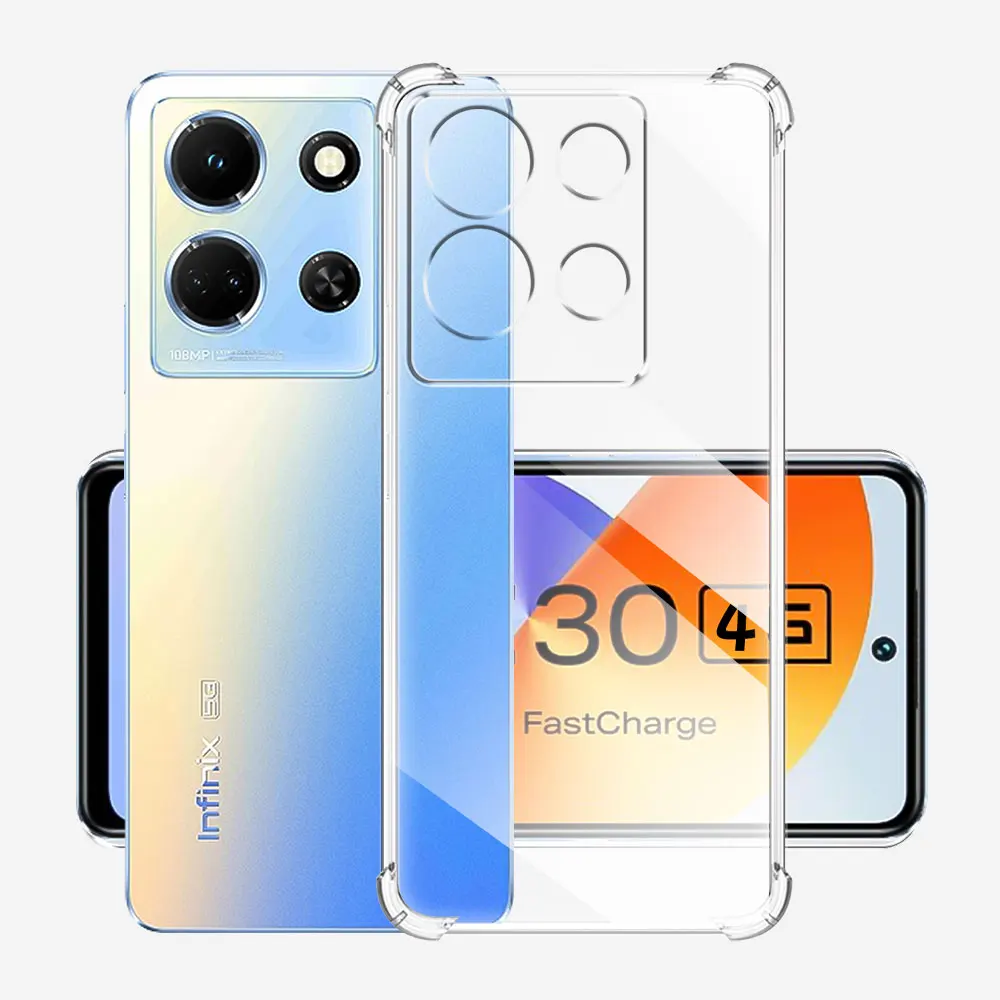 Custodia Antiurto Per Infinix Note 30 5G Custodia Morbida In Silicone Trasparente Per Infinix Note 30I Cover Trasparente Per Infinix Note 30 Pro Coque