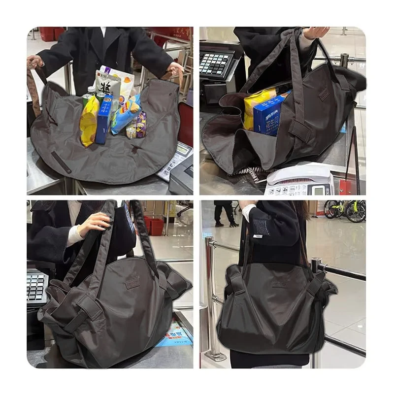 Spacious Foldable Travel Organizer - Durable, Lightweight & Waterproof Tote Bag