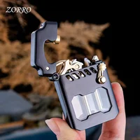 2025 New Zorro Kerosene Lighter Cyber Mecha Transparent Bin Rocker Cool Classic Torrens Tide Men Lighters Wholesale 1