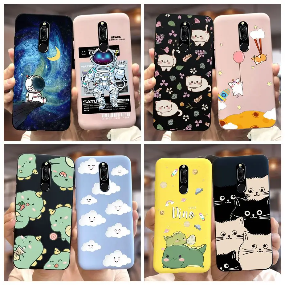 Чехол для Huawei Nova 2i, 5,9 дюйма, милая задняя крышка с рисунком конфет, мягкий силиконовый чехол из ТПУ для телефона Huawei Mate 10 Lite Nova2i, чехлы