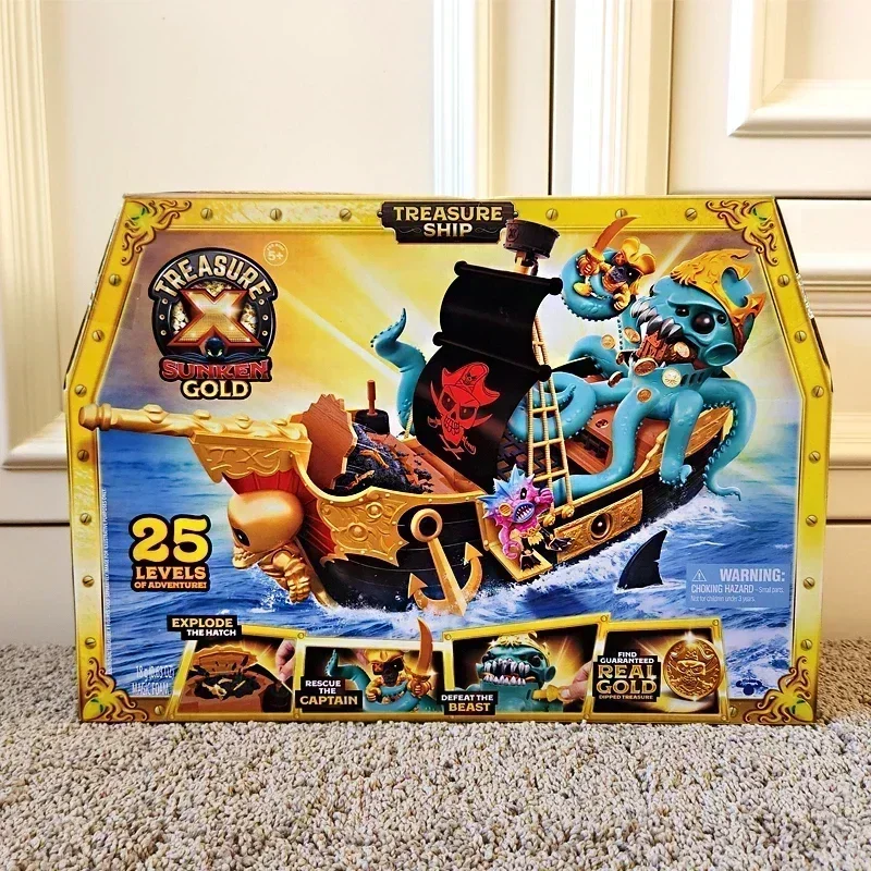 Treasure X Sunken Gold Treasure Ship Playset トレジャーX