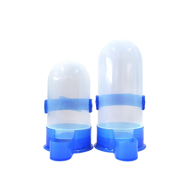 Random 1 Pc Bird Feeder Automatic Drinker Bird Food Container Pigeon Parrot Drinking Water Feeding Dual Use Parrot Pet Supplies