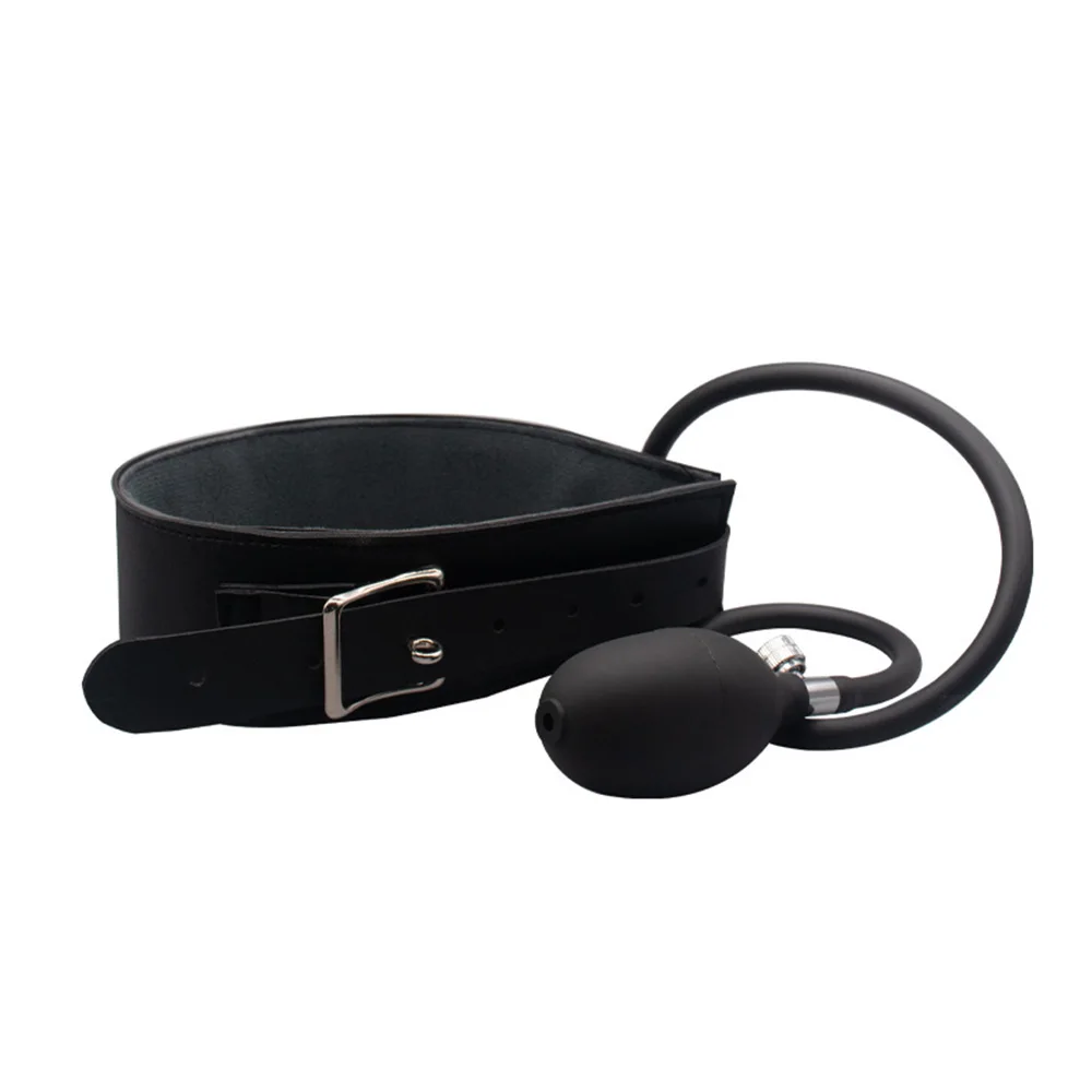 Inflatable Choker for Adult, Inflatable Collar for Couples Sex Game, Sadistic Play Toy, BDSM Punishment Training, Sex Toys Shop