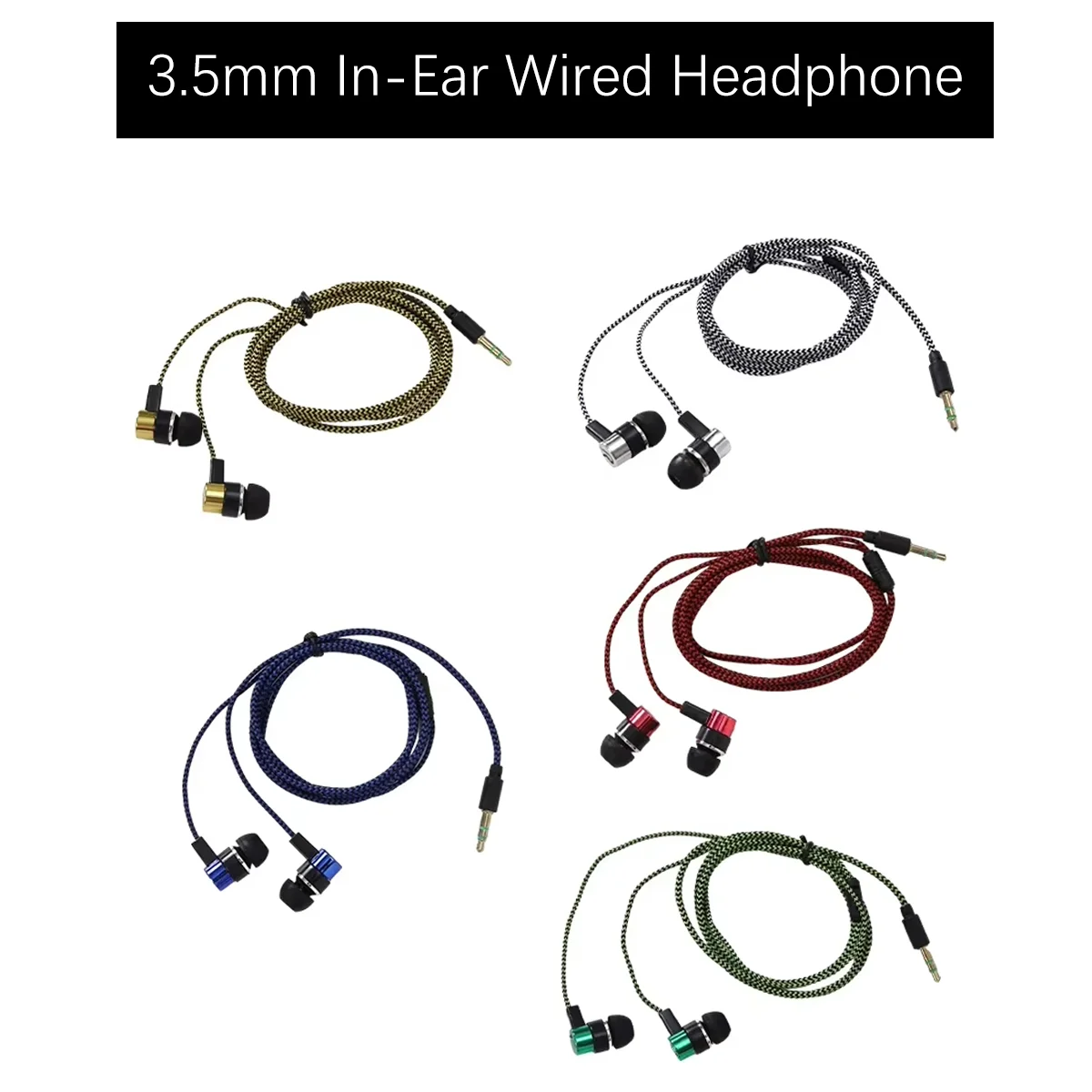 Miwayer Wired In-Ear Earbuds with Superb Bass and Superior Sound Quality