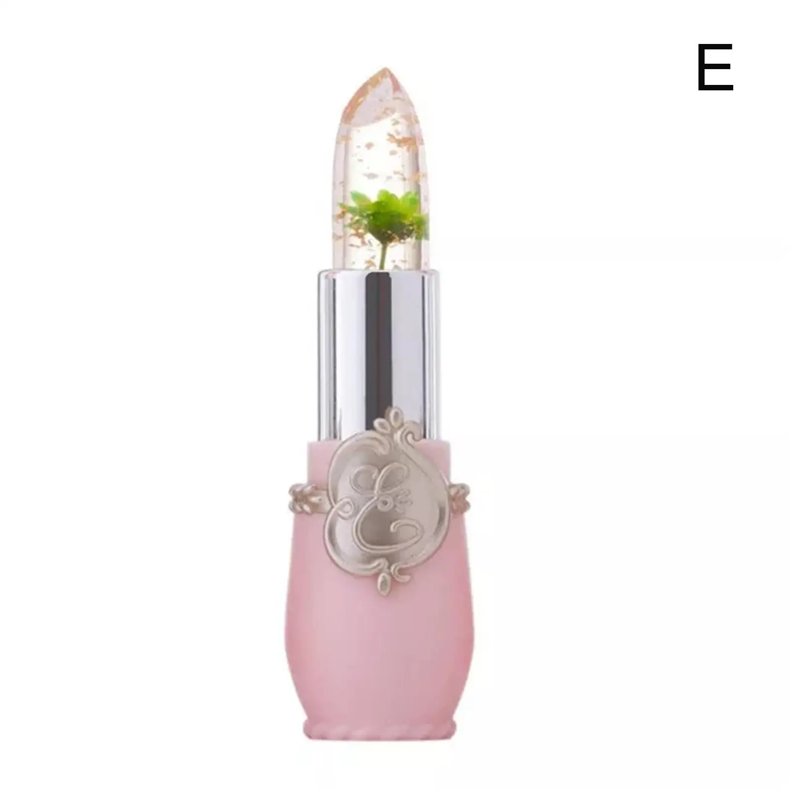 thumbnail image 1 of Jelly Flower Lipstick Change Color Lip Balm Moisturizing Crystal Color Gloss Nutritious Lip Lasting Waterproof Translucent, 1 of 5