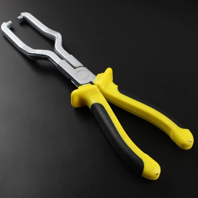 Fuel Line Clip Pipe Plier Disconnect Removal Tool Car Hose Clamp