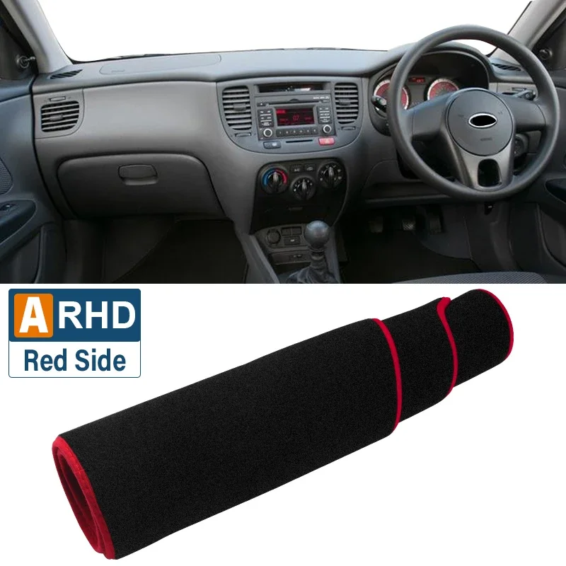 thumbnail image 1 of Cubierta del salpicadero del coche para Kia Rio 2 JB 2005 2006 2007 2008 2009 2010 nuevo orgullo Rio5 instrumento escritorio parasol Mat Pad Accesorios, 1 of 5