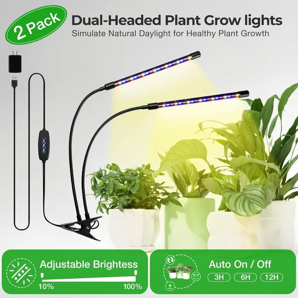 with Grow Lights,Half Moon 7Tiered Metal Plant Shelf,Multiple Tier Curved Ladder Flower Pot Stand Display Rack for Indoor 2 Pack