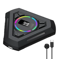 Adjustable Speed Finger Clicking Simulator with Digital Display & RGB Lights - No (1 Head)