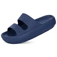 SmilePoP Women Orthopedic Slippers New Arch Support Slippers Outdoor Soft Waterproof Slip on Sandals Lightweight Cloud Slippers 2