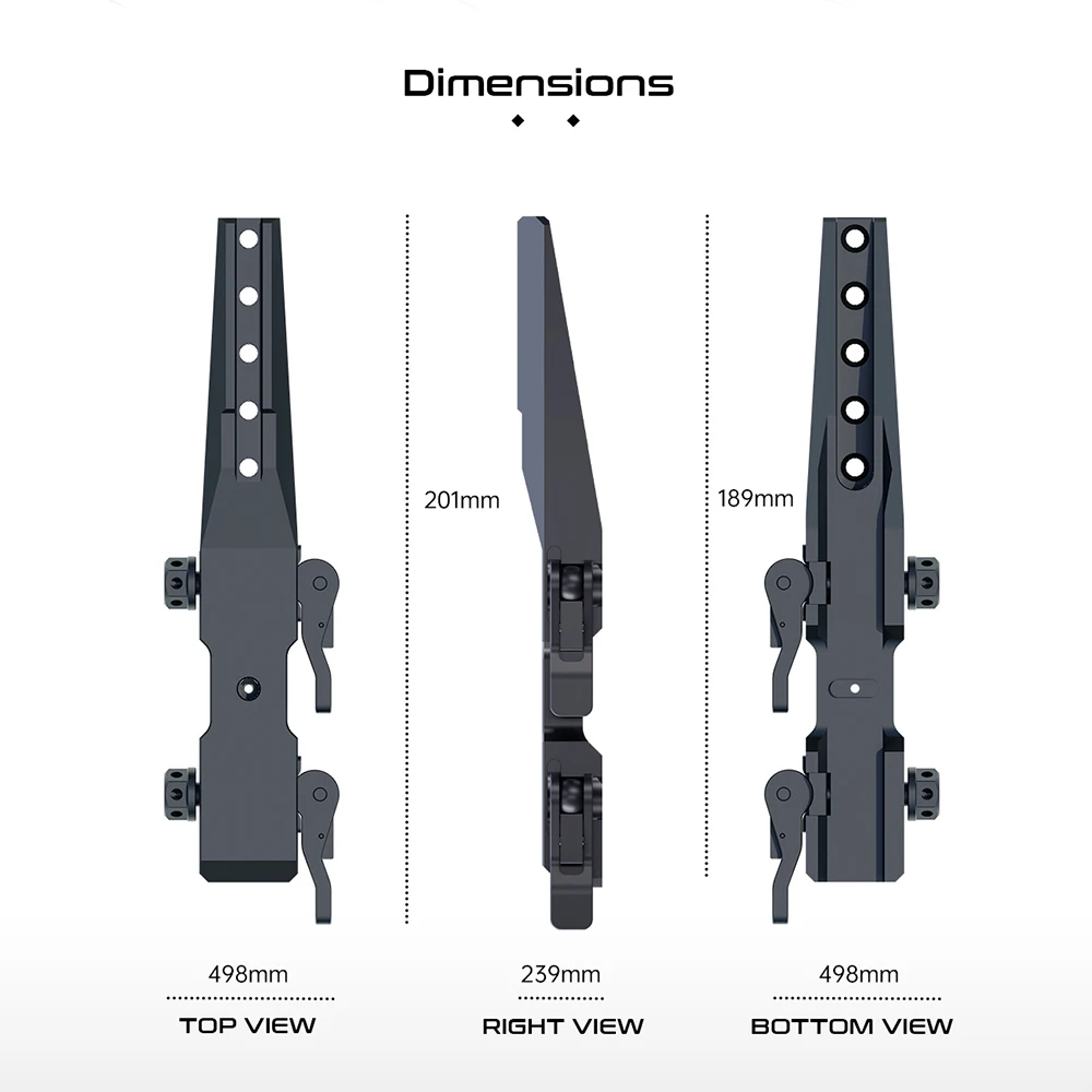 Quick Removal and Installation Universal Bracket Made of Metal for Outdoor Equipment outdoor equipment bracket