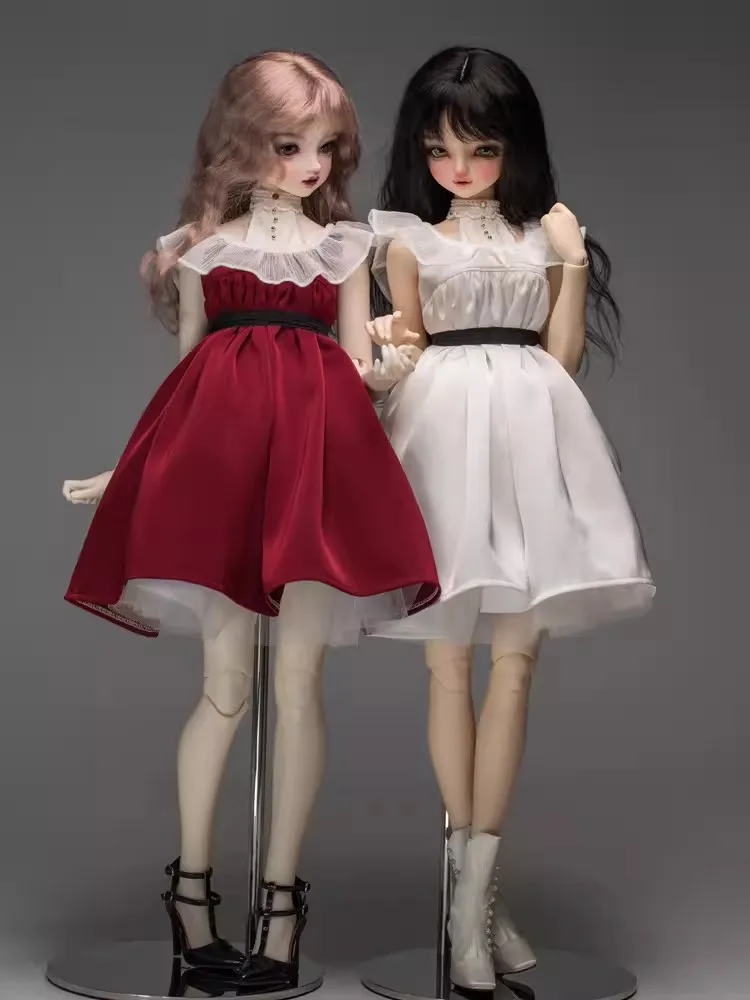 

Новое поступление, Одежда для кукол BJD для кукол 1/3 1/4 MSD MDD SD10, юбка, платье, Одежда для кукол, аксессуары