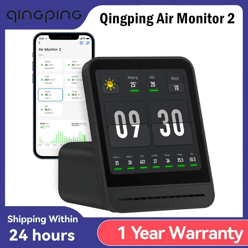 Qingping PM Sensor - Nauwkeurige Laser Metting Van PM2.5 En PM10 Voor Air Monitor 2