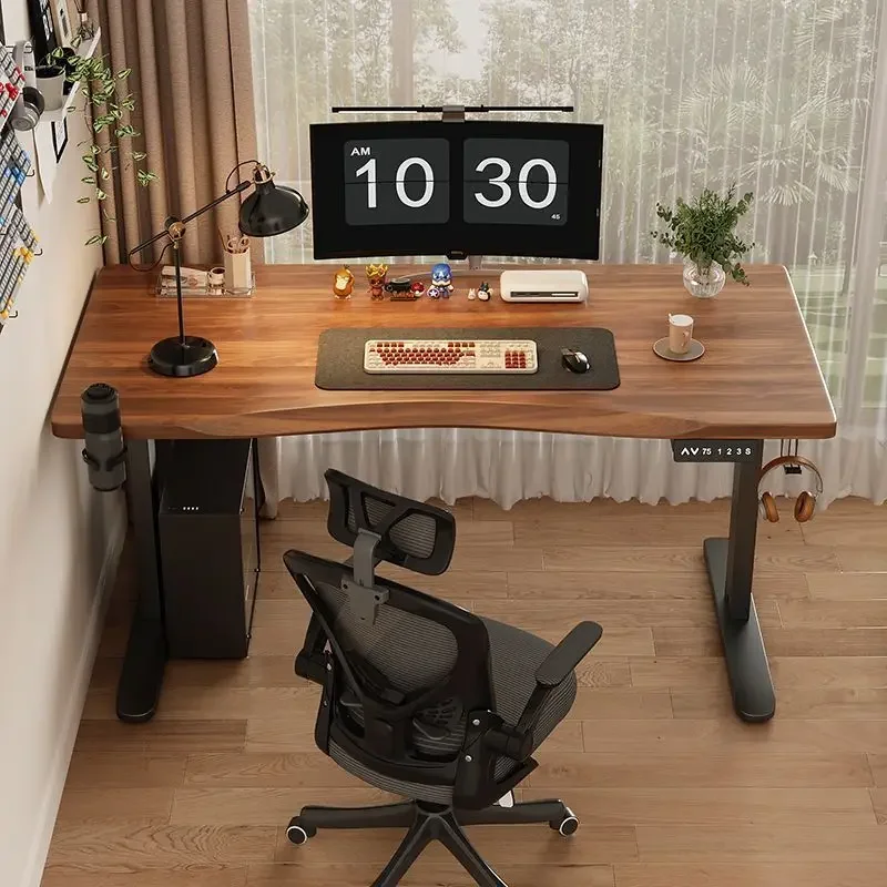Electric Automatic Adjustable Computer Desk Adults Office Study Gaming Learning Height Adjustable Professional Workstation Desk