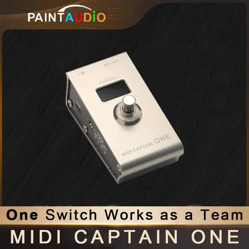 

Многофункциональный портативный гитарный эффектор PAINTAUDIO Midi Captain ONE