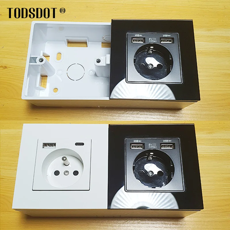 Wall Mount External Box of Switch Socket 50 mm Deep Premium Outfit Install Box Flame Retardant UL 94 V-0 PVC White switch box,wall socket box,electric distribution box