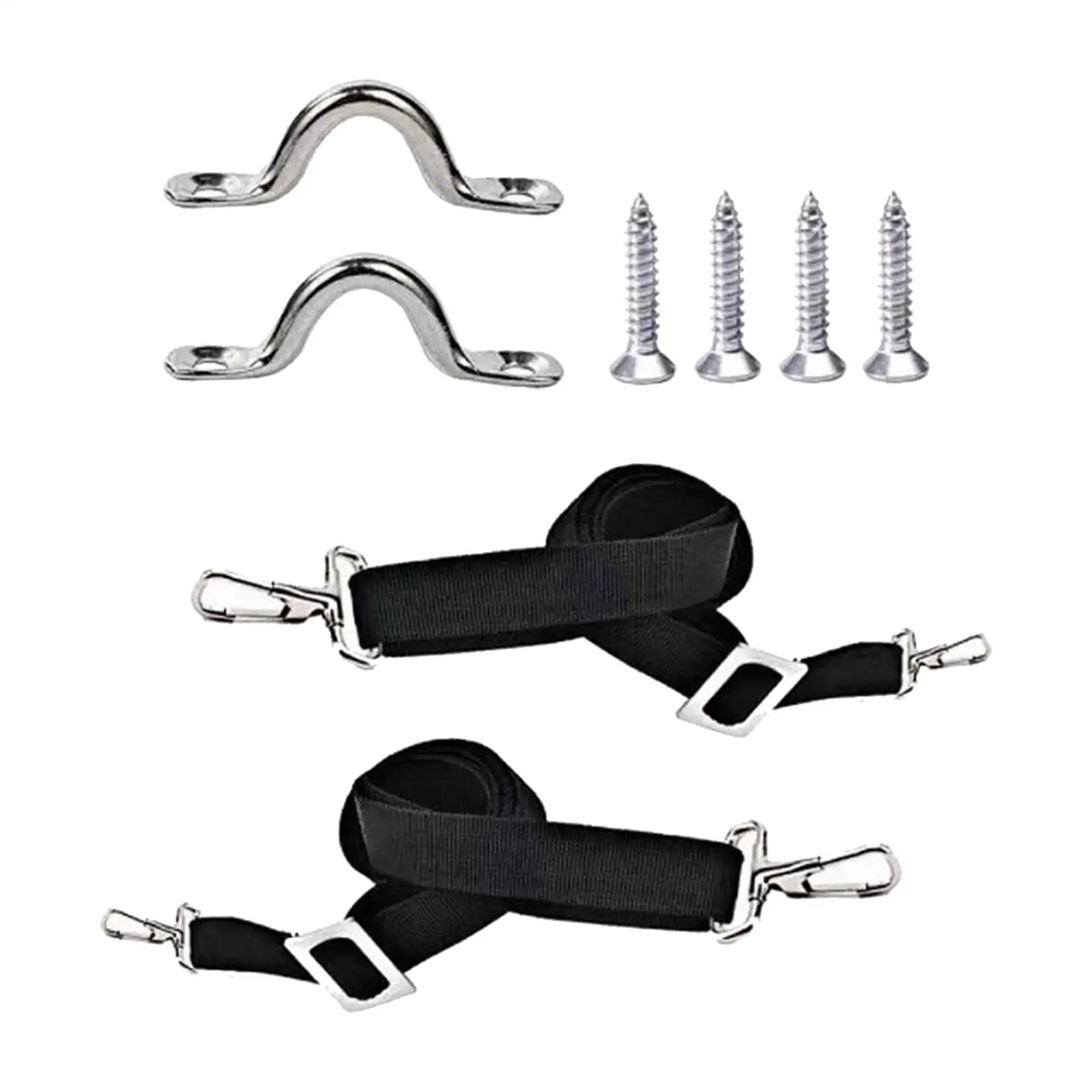 

28-60"Boat Top Awning Tie Down Strap Adjustable Stainless Steel Hardware