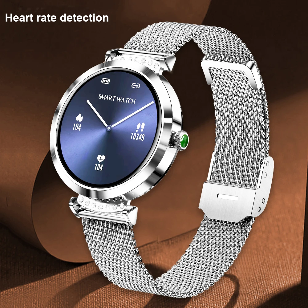 

Rollstimi New Smart Watch Women phone reminder 2022 Wireless Charging fashion cute Watches Fitness Bracelet Custom Watch Face