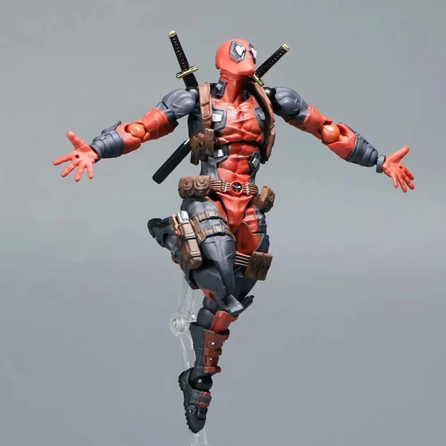 Deadpool Levels Up With His Newest Revoltech Marvel Figure