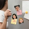 Custom 3D Handmade Refrigerator Magnet,Personalized Figurine – Custom Funny Face, Unique for Family and Friends 3