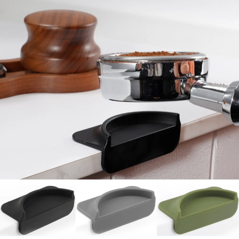Silicone Espresso Coffee Tampers Mat Corner Mat Non-slip Coffee Press Pad For 51/54/58mm Portafilters Tamping Barista Tools