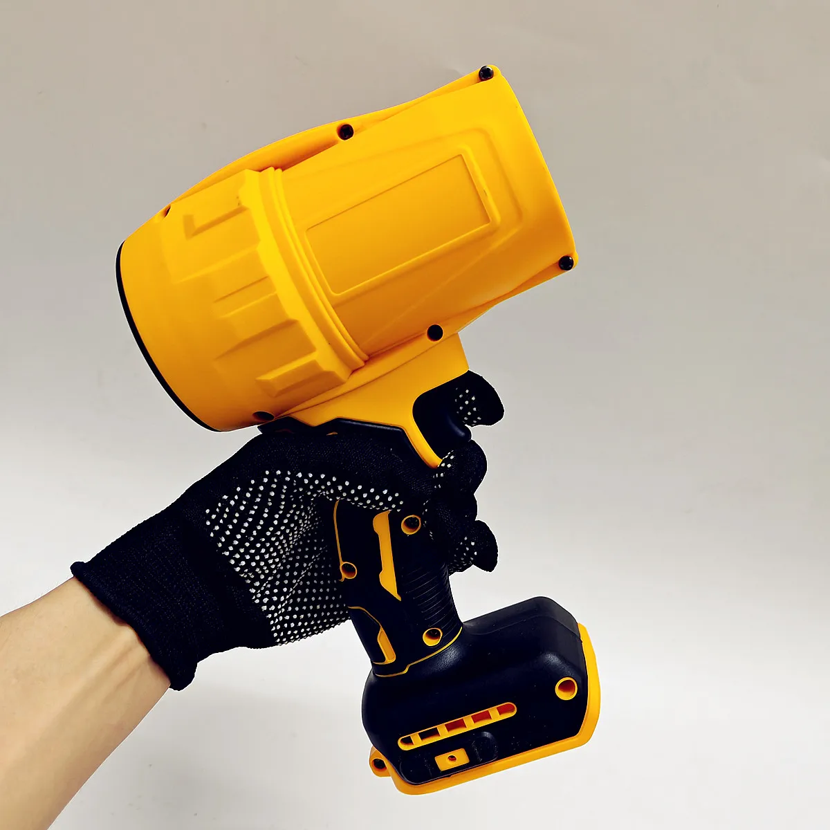 Fit For Dewalt 20V Battery Air Blower Jet Turbo Fan Portable Violent Fan High Speed Air Duster Leaf Blowing Power Tools 4