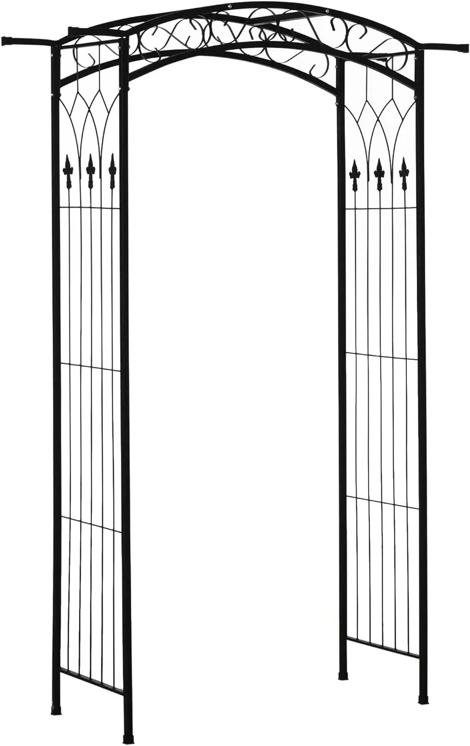 

Garden Arch Arbor, Metal Arch Trellis for Climbing Vines, Garden Archway for Wedding, Bridal Party, Ceremony