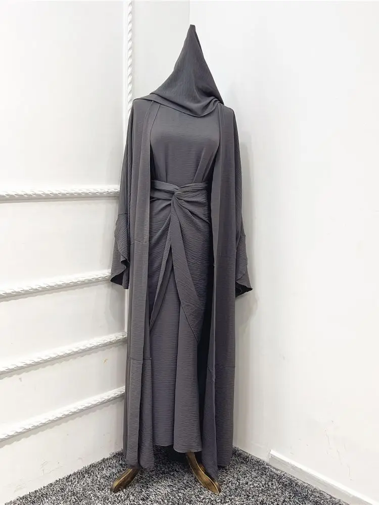 Gray with hijab