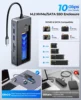 ORICO M.2 SSD Enclosure USB C Hub Splitter PD100W Extension Docking Station 10Gbps M2 NVMe SATA External Case 4K 60Hz HDMI-Com 5