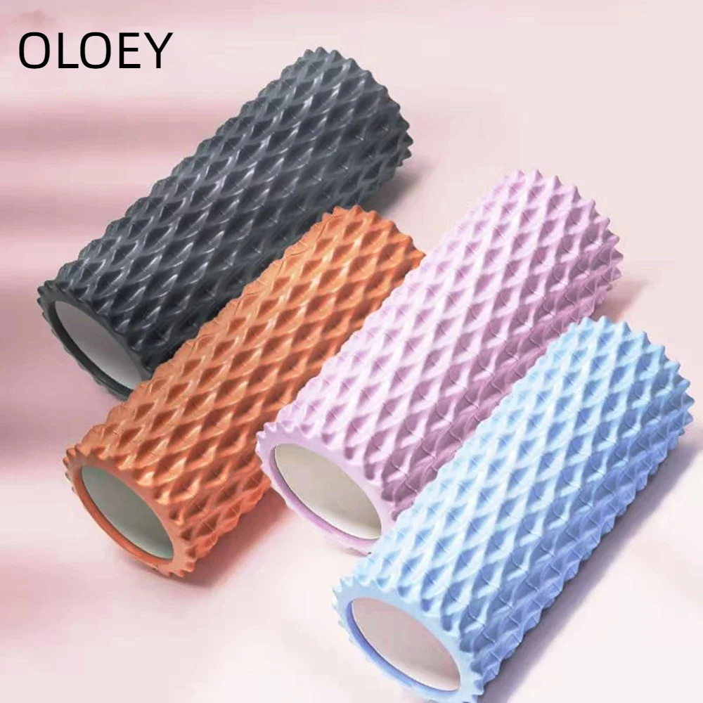 

33/45CM Yoga Column Gym Pilates Foam Roller Exercise Body Back Muscle Relax Massage Roller Yoga Brick Home Fitness Equipment