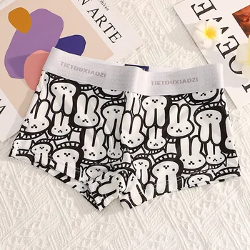 ملابس داخلية نسائية حريرية بدون درزات قابلة للتهوية ملابس داخلية نسائية مثيرة وسراويل قصيرة آمنة 7