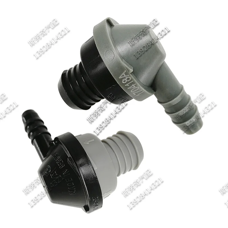 Check Valve ID8 elbow 90 degree One-way Valve Non-return Valve One Way Air Pump Vacuum Check For BMW 2pcs