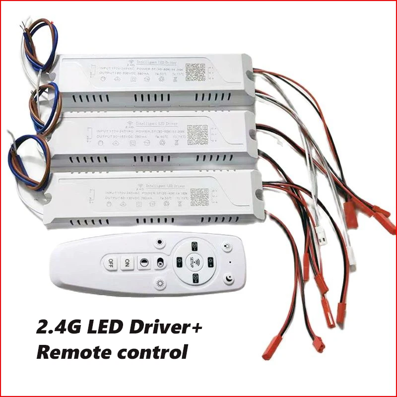 Dimmable-intelligent-LED-driver-chandelier-s-transformer-2-4G-remote ...