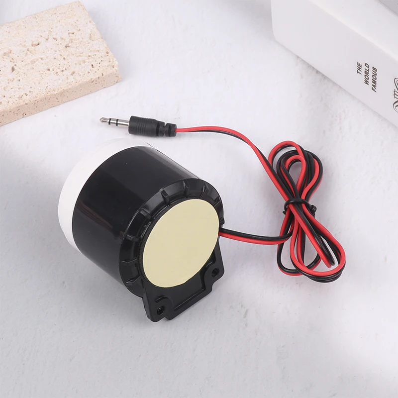 가정용 도난 방지 보호 시스템용 미니 유선 알람 사이렌, 높은 데시벨 보안 피에조 부저 알람 경적, 120DB