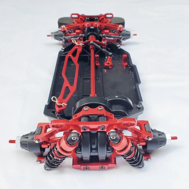 

Металлический TT02 4WD 1/10 гоночный автомобиль на дороге Дрифт Радиоуправляемый автомобиль рама комплект шасси