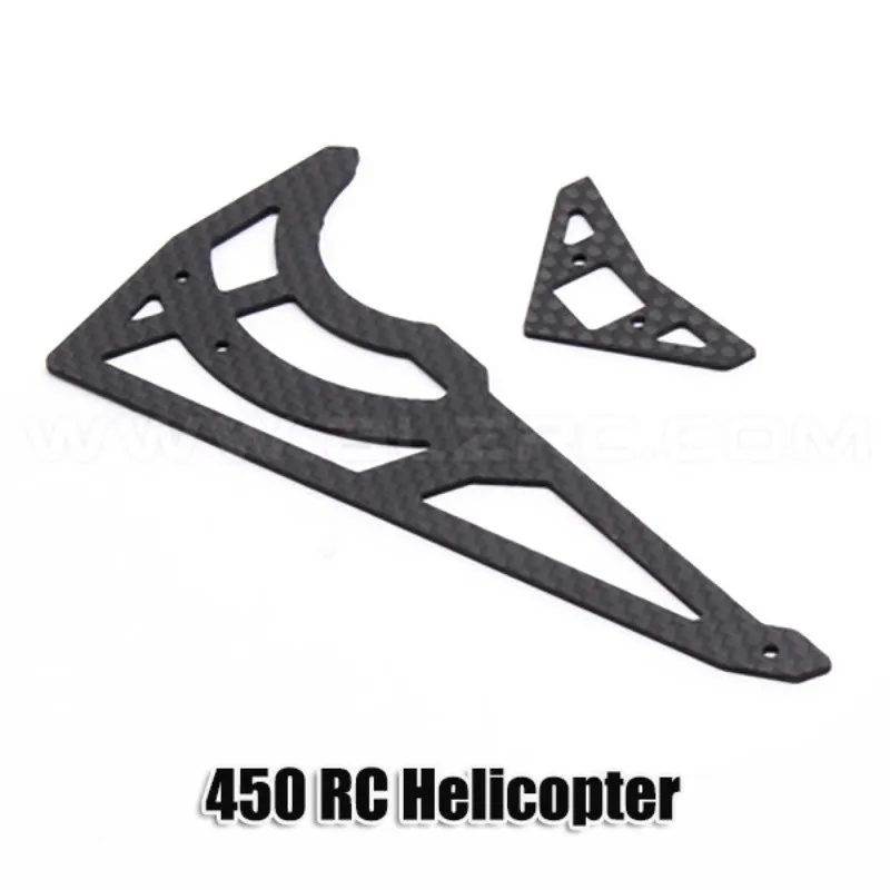 450 Aletta Di Coda Orizzontale/Verticale In Fibra Di Carbonio Per Align Trex 450 Rc Helicopter