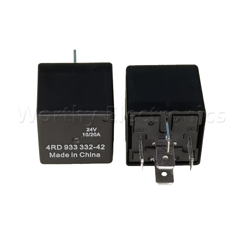 

Бесплатная доставка 10 шт./лот реле 24VDC 20A 5PIN 4RD 933 332-42