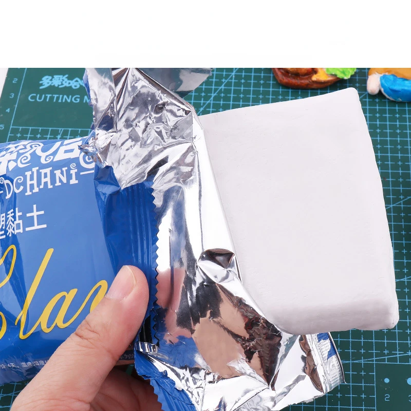 Air Dried Stone Plastic Clay White Dough DIY Handmade Toy Making Material