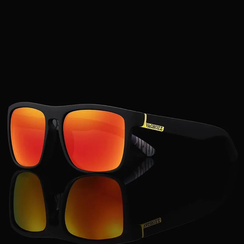 Polarized Fishing Vintage Sunglasses VAGHOZZ Brand Classic Men UV400 Women Square Outdoor Male Sport Driving